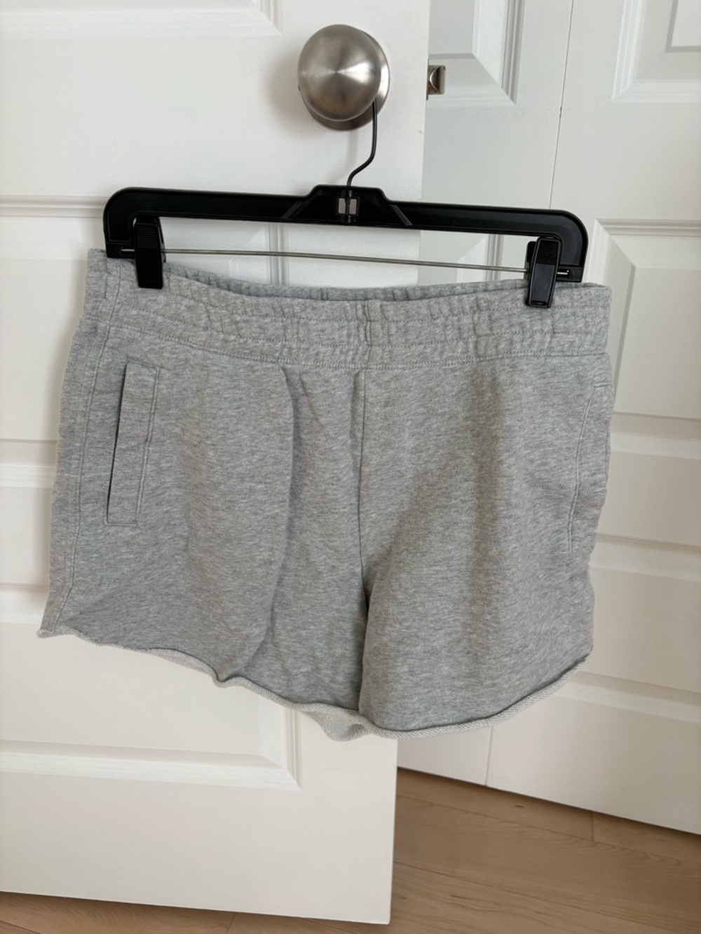 aerie Light Gray Athletic Lounge Shorts